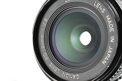 Exc+5] Canon New FD NFD 24mm F2.8 Wide Angle MF Lens From JAPAN | eBay