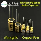 5Pcs/Lot NICHICON FG Series 6.3V~100V/0.1uF~470uF available HIFI Audio Capacitor