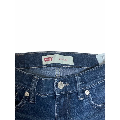 Levi’s 511 Boys Slim Straight Medium Wash Denim Jeans 14 Regular 27x27 - Picture 3 of 8