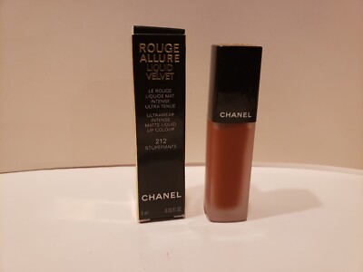 Chanel Rouge Allure Liquid Velvet Ultra Intense Matte Lipstick #212 Stupefiante