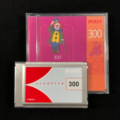 Pfaff Embroidery Designs Card 300 Sampler & alphabet for Models 2140 2160 2170