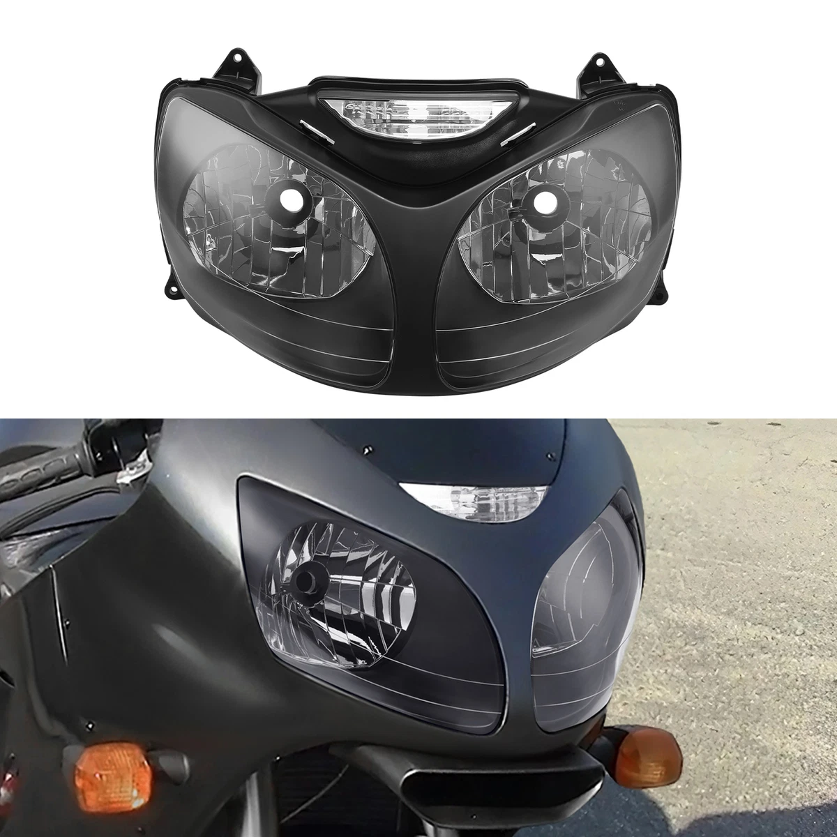 Motorcycle Headlight Assemblies for Kawasaki Ninja ZX12R for sale