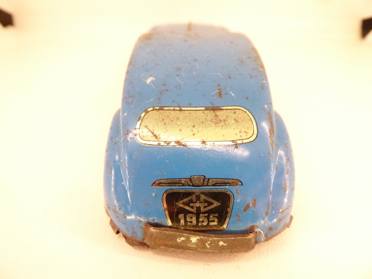 Automobile mécanique en tôle GASPARD & GAUBIER (rouge) 1950 | eBay