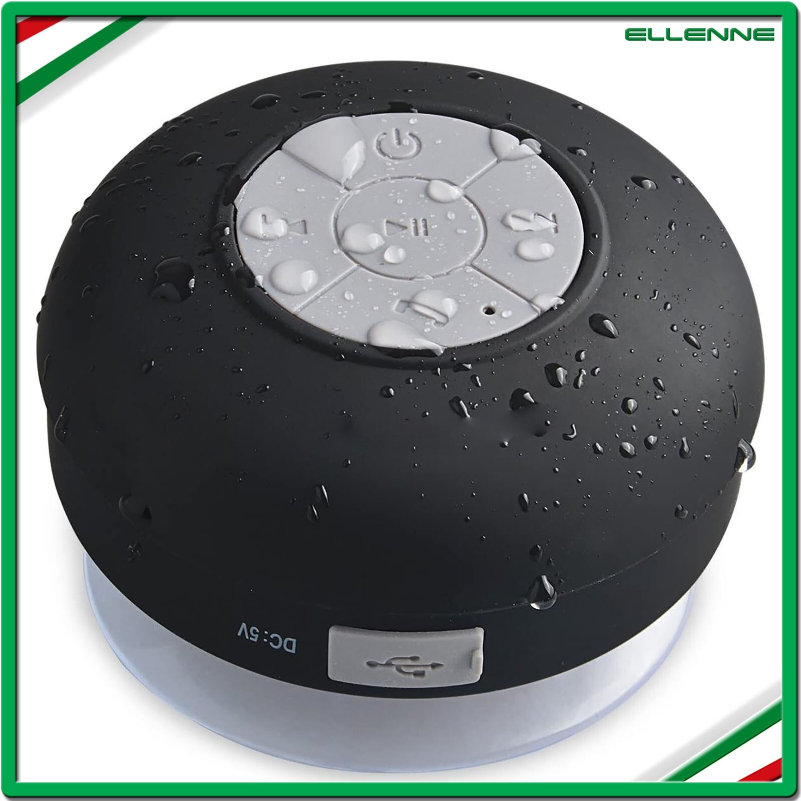 OFFERTA Cassa Doccia Bluetooth BTS-06 Nero - Prezzo Shock Wireless - 1
