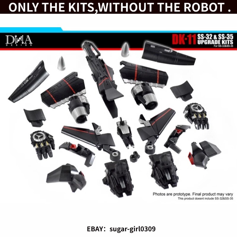 DNA Design DK-11 Upgrade Kits For SS32&SS35 OP Jetfire Combination Accessories