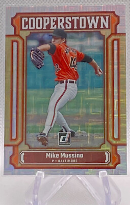 2023 Donruss Mike Mussina Cooperstown Insert Vector Parallel #CT19 - Orioles