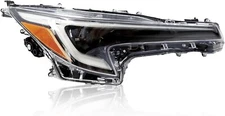 Right Passenger Side Headlight Assembly Compatible with 2023-2024 Corolla right