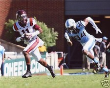 KENDALL FULLER VIRGINIA TECH HOKIES 8X10 SPORT PHOTO (AA)