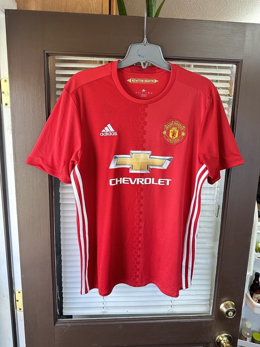 Authentic Manchester United #6 Paul Pogba 2016/17 Home