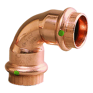 Viega 77317 ProPress 1/2" - 90° Copper Elbow - Double Press Connection - Picture 1 of 1