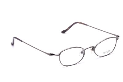 Vintage Matsuda Brille Fassung 10135 in 45-20mm Silber Japan Damen feminin Top