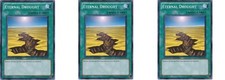 Eternal Drought - GLD4-EN033  3 X Common Limited Ed Mint/NM Yugioh