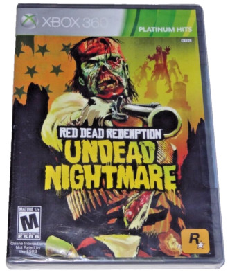 Red Dead Redemption Undead Nightmare (Microsoft Xbox 360, 2010) Factory Sealed