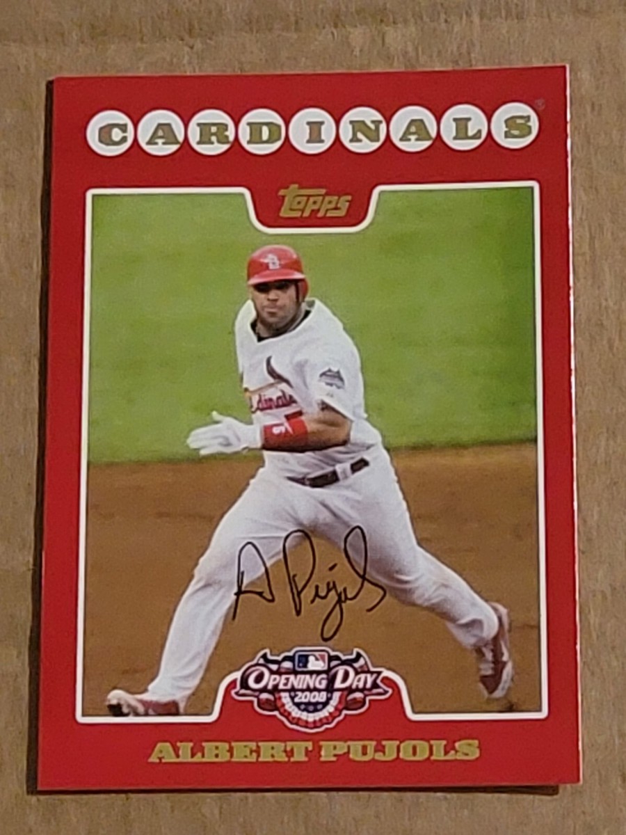 Albert Pujols 2008 Topps Opening Day Baseball Card #50 | eBay