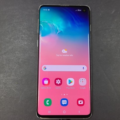 Samsung Galaxy S10 SM-G973F/DS DualSim 128GB 8GB Unlocked Android Phone White