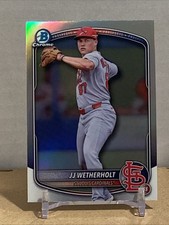 2025 Bowman Draft - Chrome JJ Wetherholt #BDC-145 Refractor (RC)