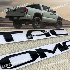 3d Black Tailgate Letter Emblem For Tacoma 2016-2023 Accessories Badge Universal 3d Black Tailgate Letter Emblem For Tacoma 2016-2023 Accessories Badge Universal