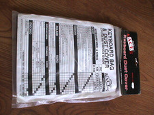 KACES KDC5 MUSICAL INSTRUMENT 49-KEY KEYBOARD DUST COVER - SMALL - OPEN PACK