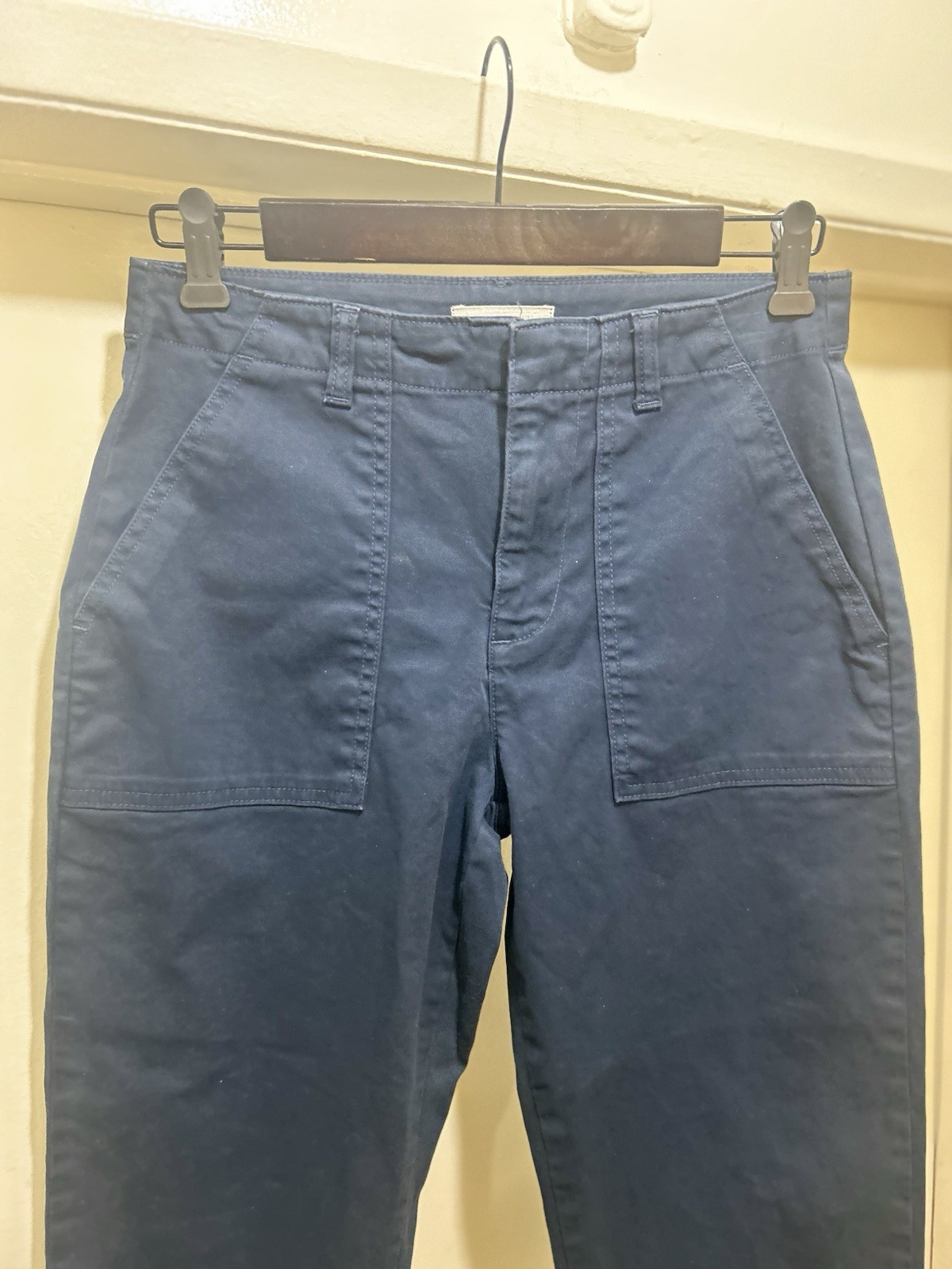 Outerknown Navy Blue Westbound Utility Pants Wome… - image 2