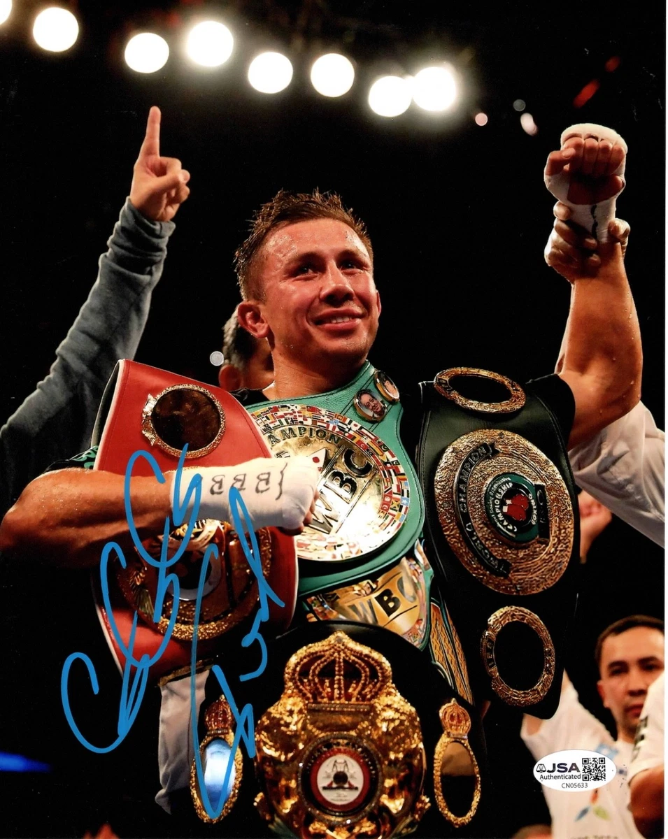 Gennady Golovkin Boxing Autographed Photos for sale | eBay