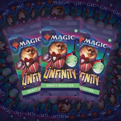 Magic the Gathering - Unfinity  Draft Booster Packs (discount on multiple packs)