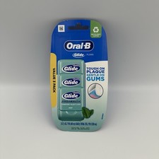 NEW 3 Pack Oral B Glide Pro Health Comfort Plus Floss Mint 131.2 YD ORIGINAL