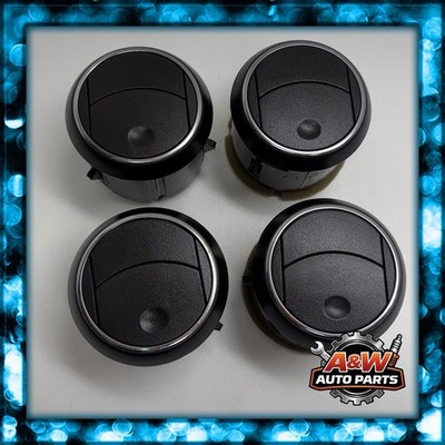 05 06 07 08 09 10 PONTIAC G6 A/C AC HEAT DASH VENTS VENT SET OF 4 DARK GRAY A49