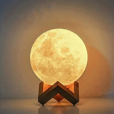 1 LED Moon Light Galaxy Light, DIY Moon Night Light, Girl, Boy, Child, Woman Bir
