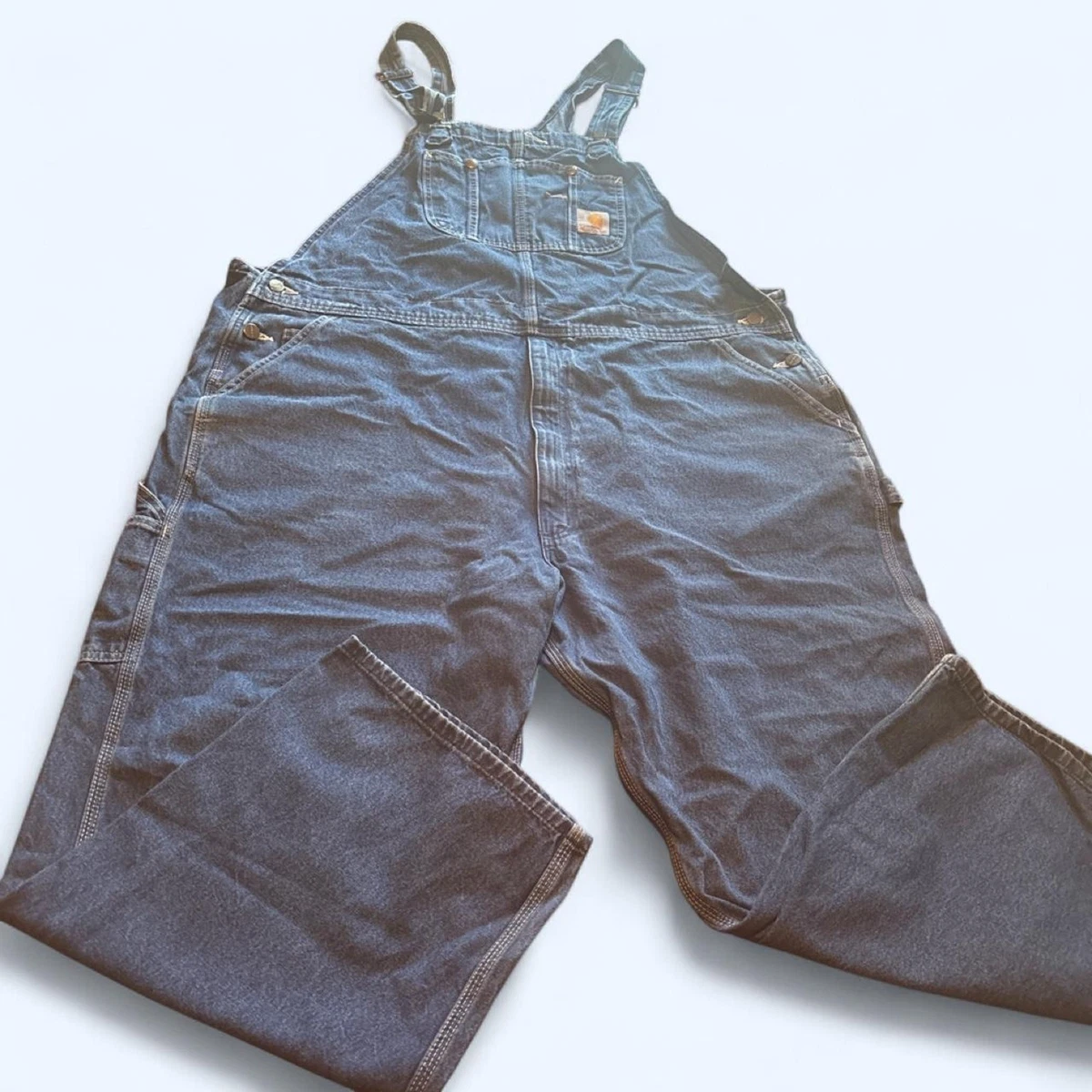 carhartt denim overalls products for sale | eBay
