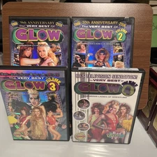 Very Best of GLOW - Gorgeous Ladies of Wrestling  DVD Volumes 1-4