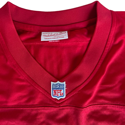 Camiseta deportiva de los San Francisco 49ers Deion Sanders Mitchell & Ness 1994 NFL Legacy 52 XXL - Imagen 4 de 10