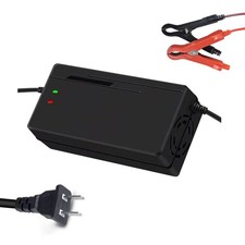 12V / 14.6V 10A Lifepo4 Lithium Charger 110V 120V for 12V Lifepo4 Battery wit...