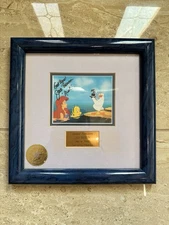 Original Authogtaph Jodi Benson Voice Of Ariel The Little Mermaid Picture Frame 