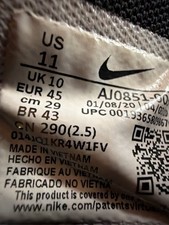 Nike Zoom Rival S 9 Track Field Sprint Spikes AJ0851 Black Yellow Men  s Size 11