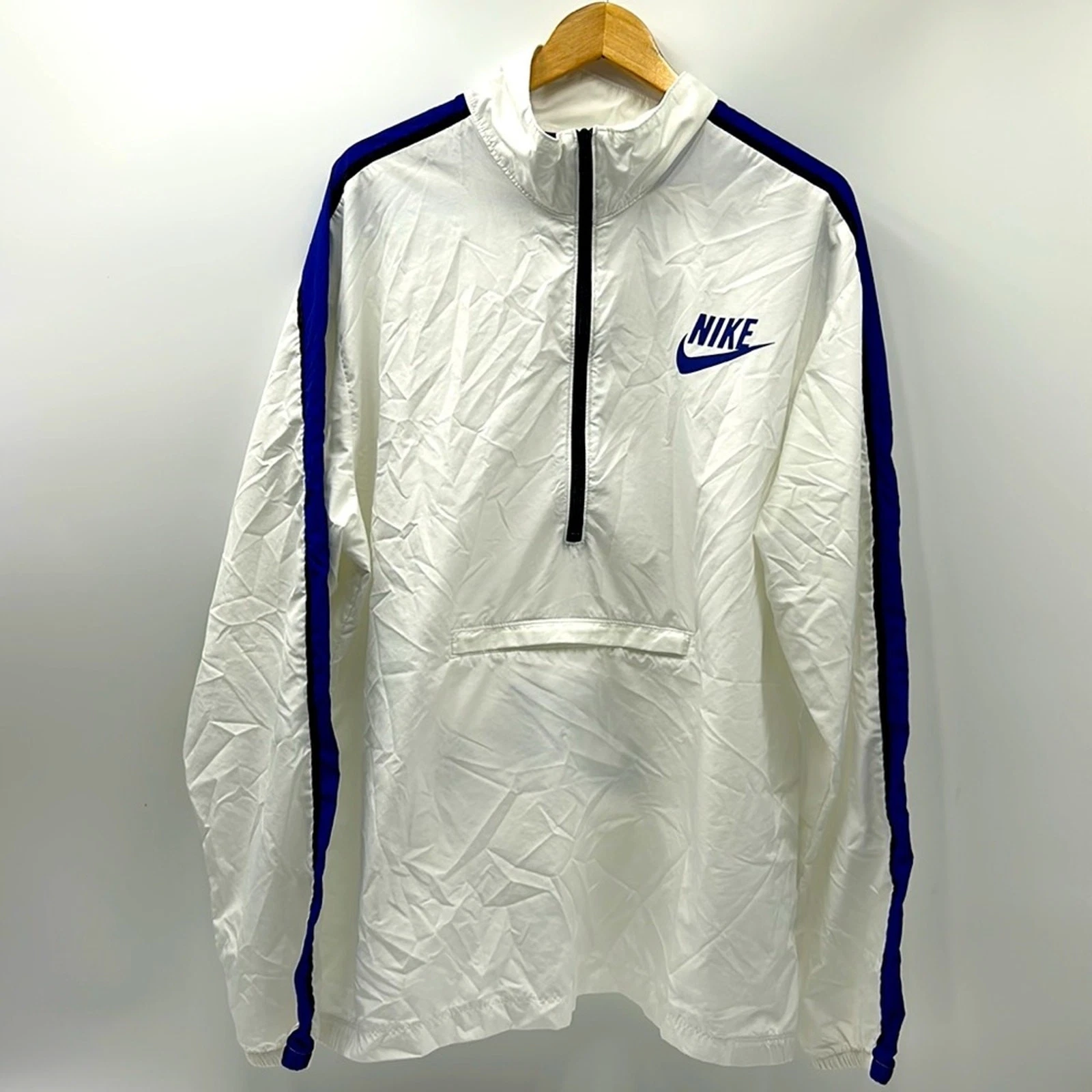 VINTAGE NIKE Y2K MEN WINDBREAKER SIZE XXL JACKET PACKABLE POCKET