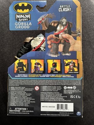 Batman Ninja Strike Gorilla Grodd Action Figure Battle Clash Spin