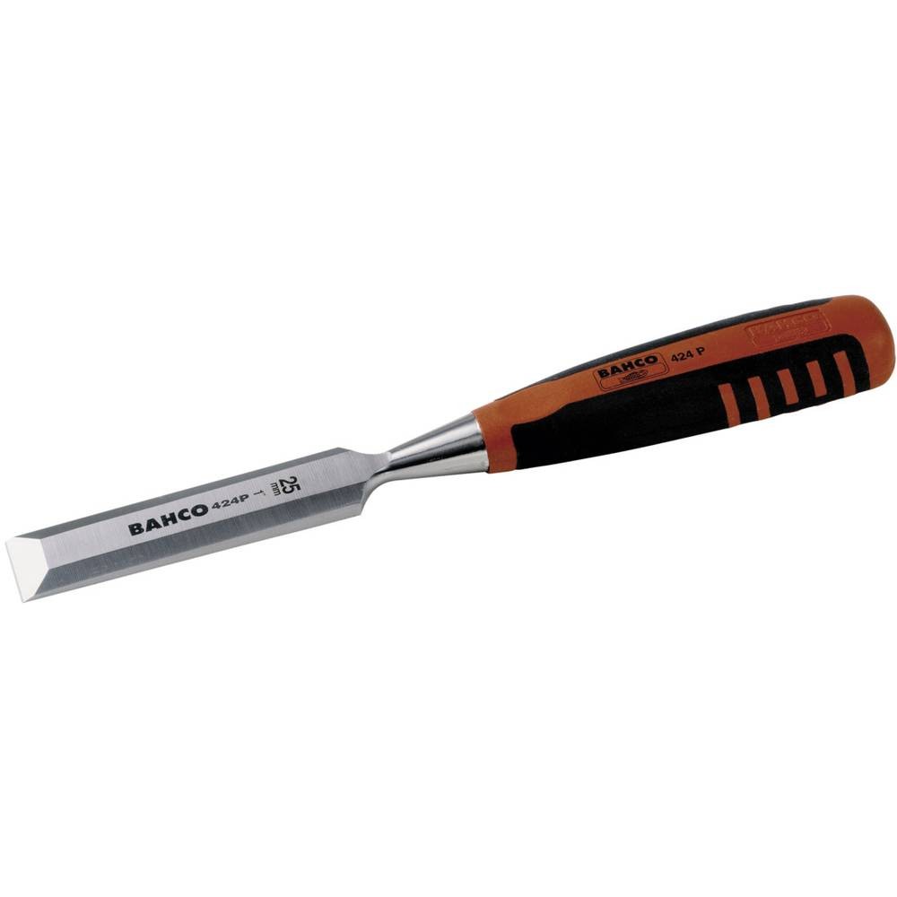 Ciseau à bois 18 mm Bahco 424P-18 avec outil de coupe manche bi-matière 140 mm