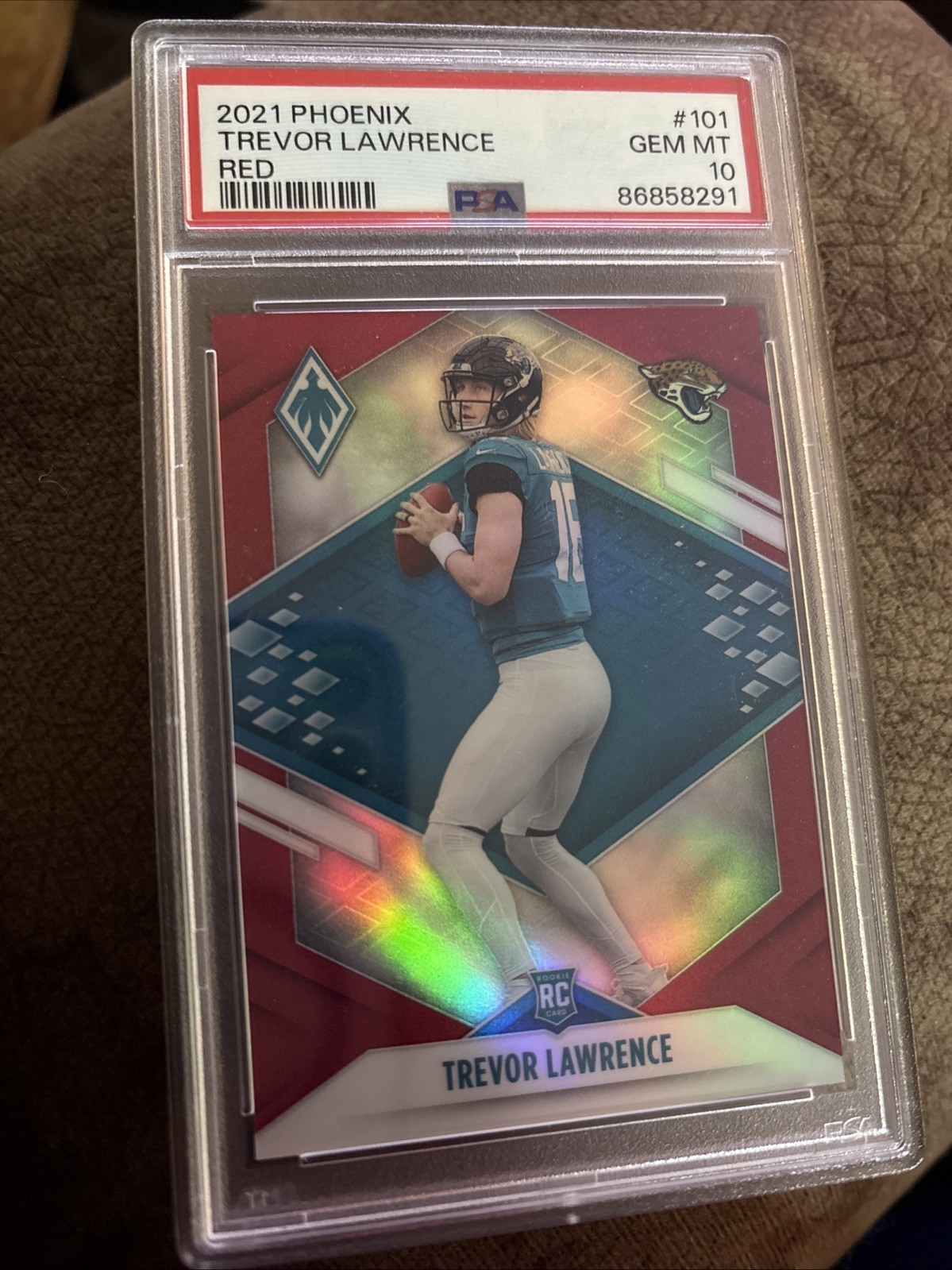Trevor Lawrence Panini Phoenix #101 Red