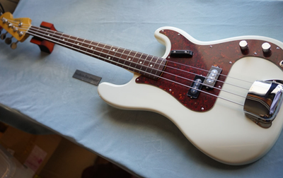 Fender Made in Japan Hama Okamoto Precision Bass Olympic White