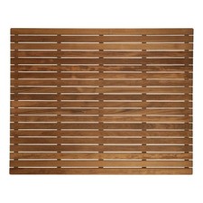 Teakworks4u Shower Mat Finished in Teak Wood