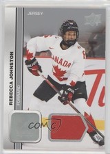 2023 Upper Deck Team Canada Juniors Women's WC Jersey Rebecca Johnston #51 18nr