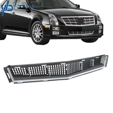 Chrome For Cadillac CTS 08-2011 Front Lower Mesh Grille Square Pattern 25896041