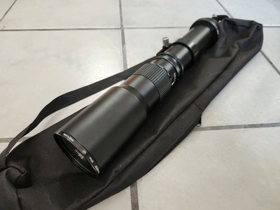 500mm f/8 Telephoto Lens for Canon EOS Digital Rebel 500D T6i 550D 1100D T3 700D
