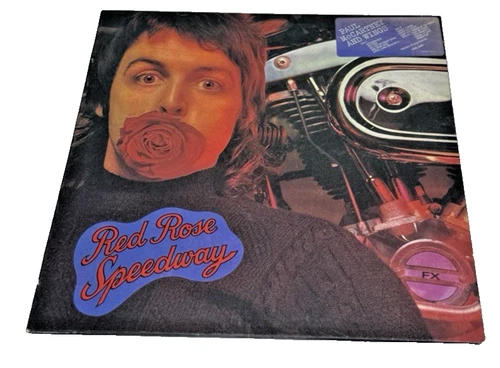 PAUL MCCARTNEY & WINGS – RED ROSE SPEEDWAY - VINYL LP 1973 GRAMAPHONE - VG+/VG+