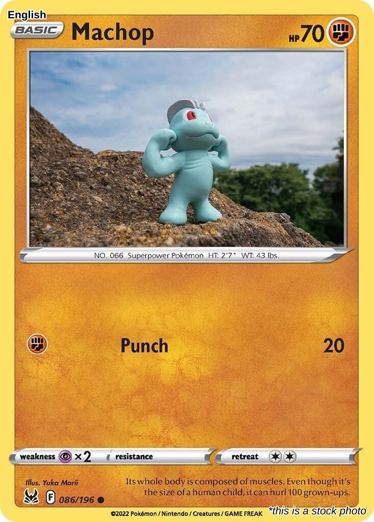 Machop [SWSH11 - 086/196] Yuka Morii Common Near Mint
