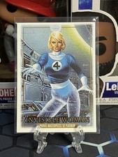 2024 SkyBox Marvel Masterpieces 92 Platinum Invisible Woman #39 Leather