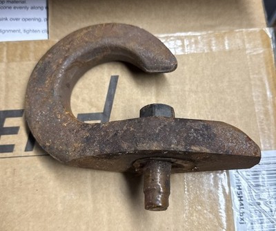  3 ton Die Lifting Hook 1''-8 Threads Ring Eye Bolt Chain hoist Bridge Crane
