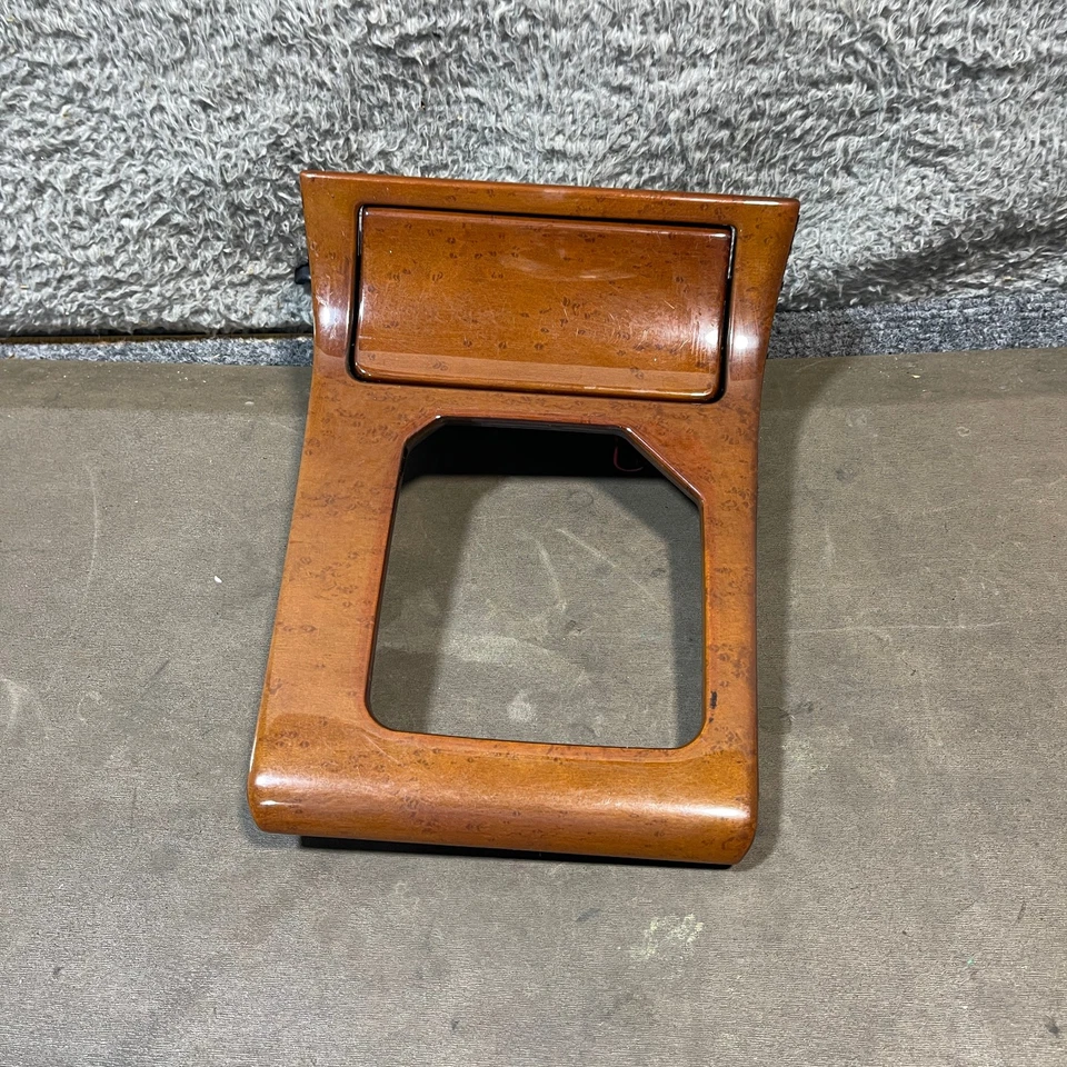 99-04 ACURA RL PALANCA DE CAMBIOS CENTRAL BISEL CENICERO BOLSILLO OEM MADERA GRANO Foto 2 de 4