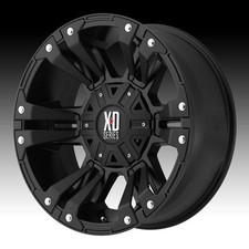 Xd Series Xd822 Monster Ii Matte Black 18x9 5x5 5x5.5 18mm Xd82289035718