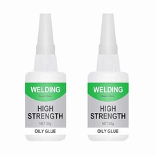 Instant Strong Ceramic Glue 2-Pack 30 g   Heavy-Duty Porcelain  Glass Repair